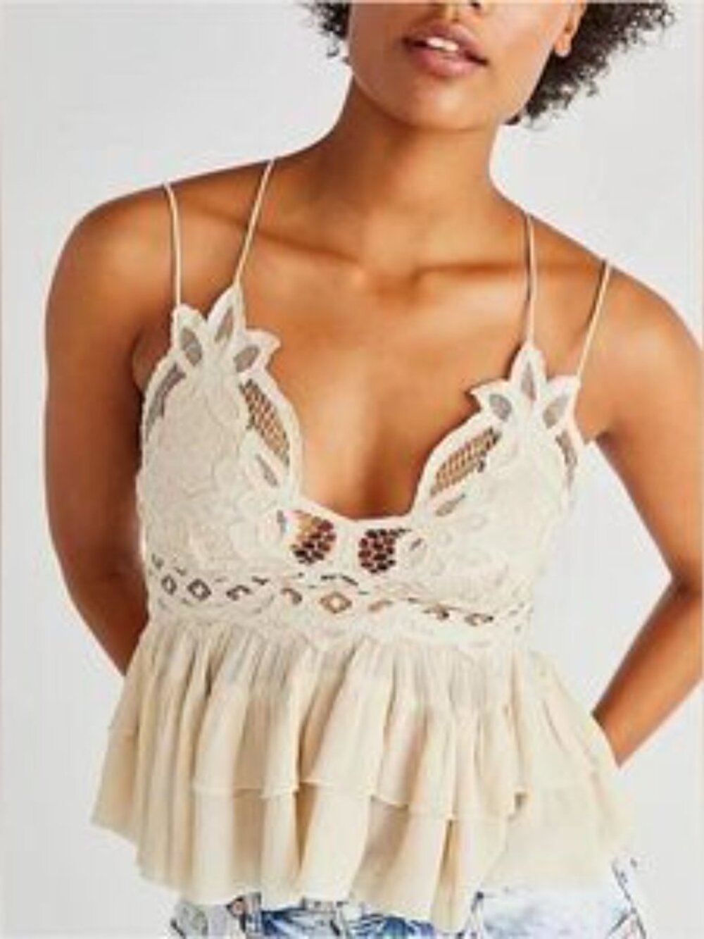 FREE PEOPLE Adella Cami Tank Top - Picture 2 of 5
